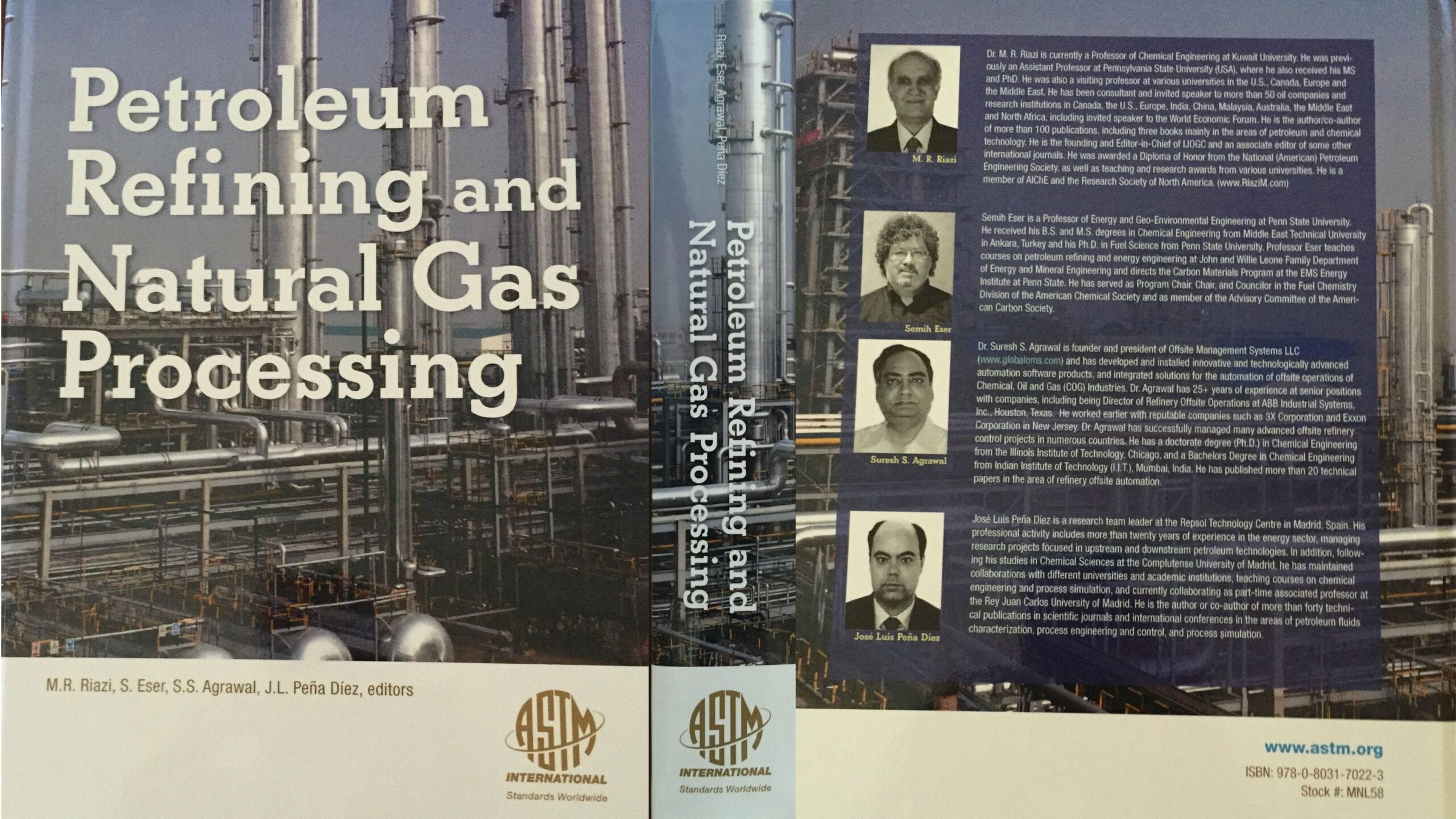 OMS Recommended Book- ASTM Manual MNL58-Petroleum Refining and Natural Gas Processing