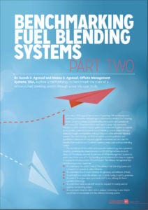 Benchmark the State of  A Refinery's Fuels Blending System?  Part-2  case study